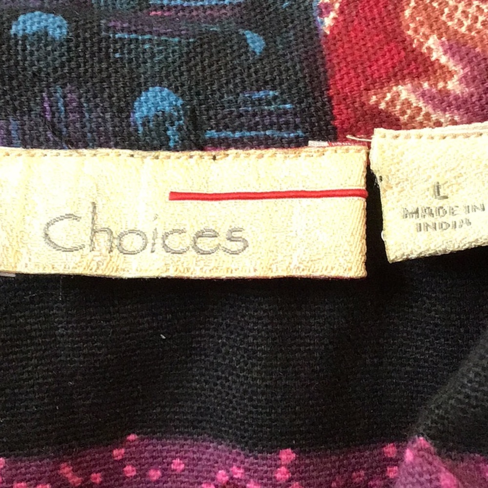 Choices Pink Multi-Colored Jacket - image 2